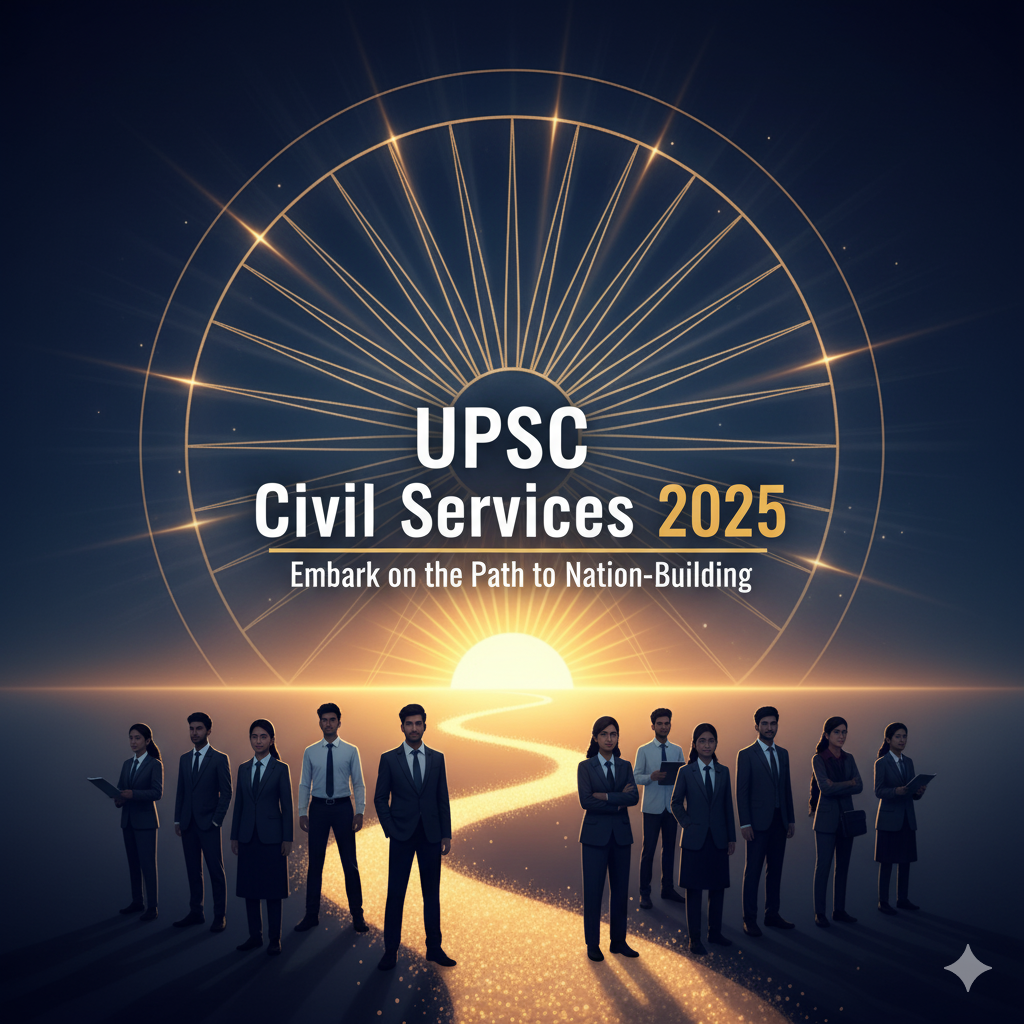 UPSC Civil Services 2025 Notification for IAS, IPS, and IFS posts.